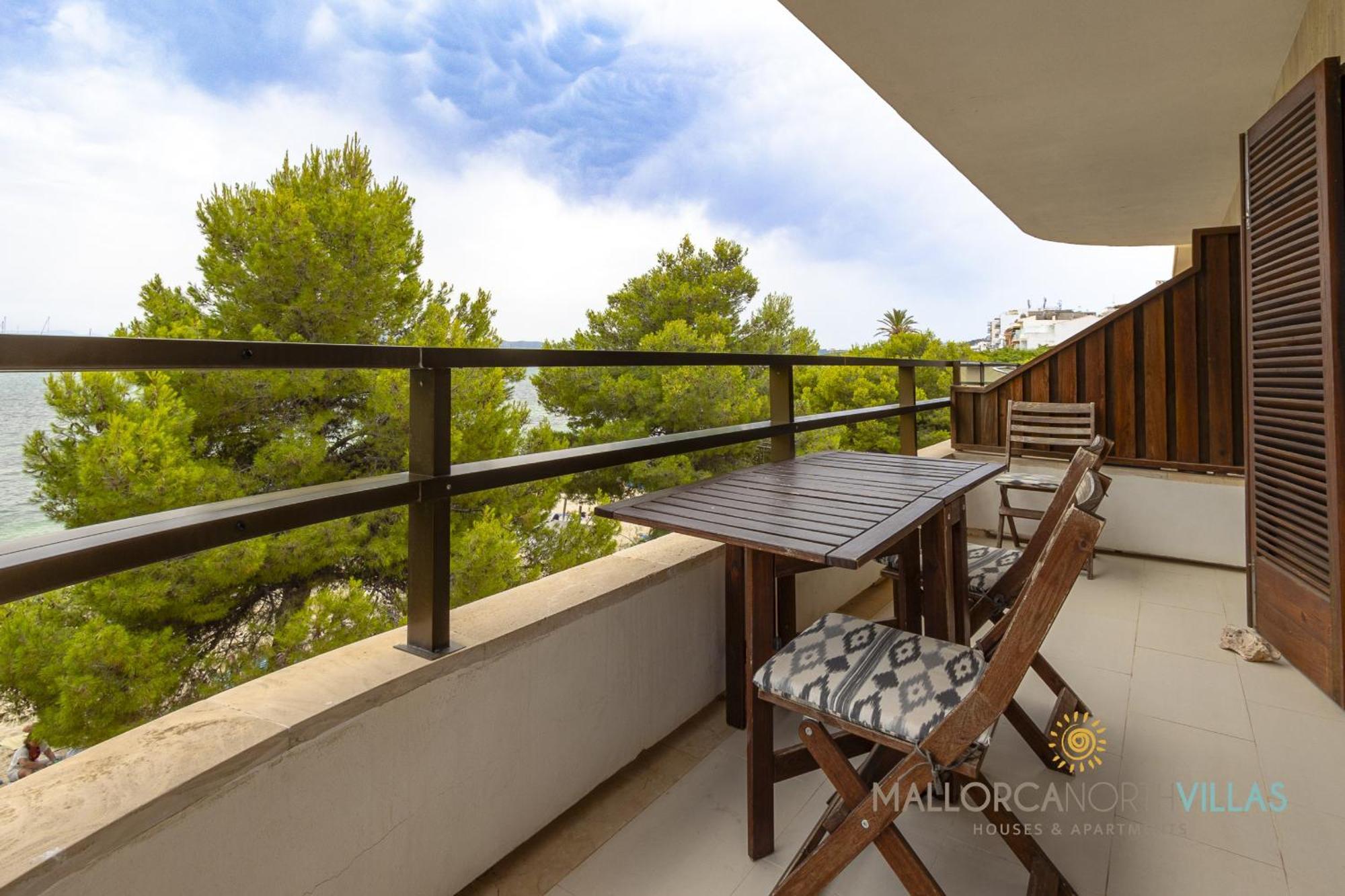 Apartmán Apartamento Voramar II First Line Pine Walk Port de Pollença Exteriér fotografie